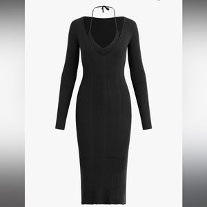 Take Me Somewhere Dress NWT SMALL black